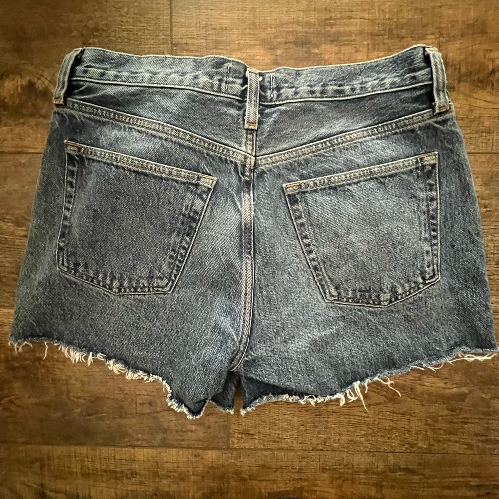 Agolde Dark Blue Denim Jeans - Picture 2 of 4